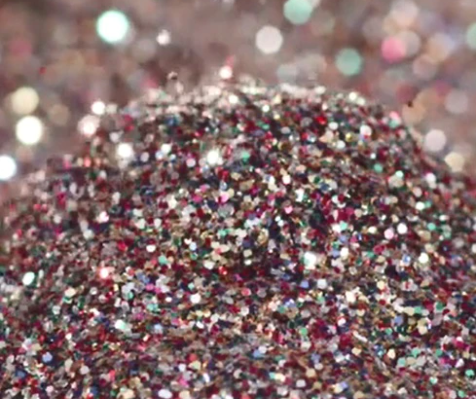 Blizgučiai GLITTER - 25 g Daugiaspalvė
