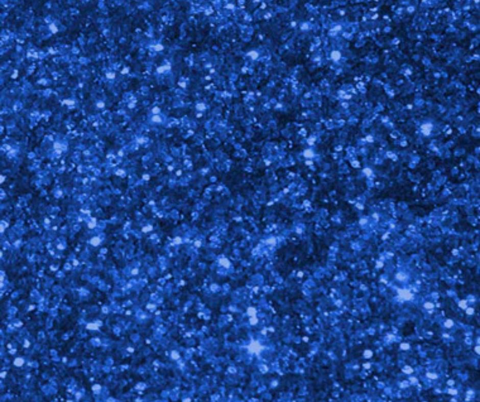 Blizgučiai GLITTER - 25 g Mėlyna