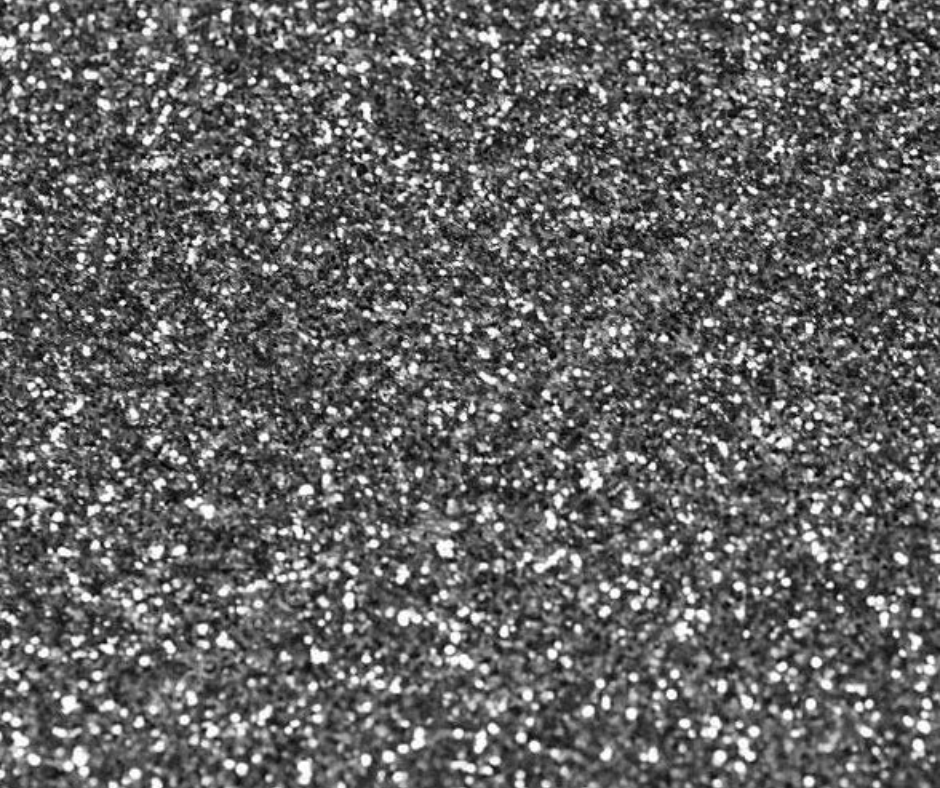 Blizgučiai GLITTER - 25 g Sidabrinė