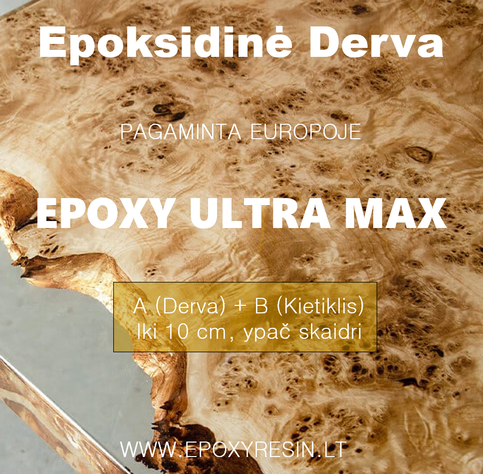 Epoxy Ultra Max - iki 10cm